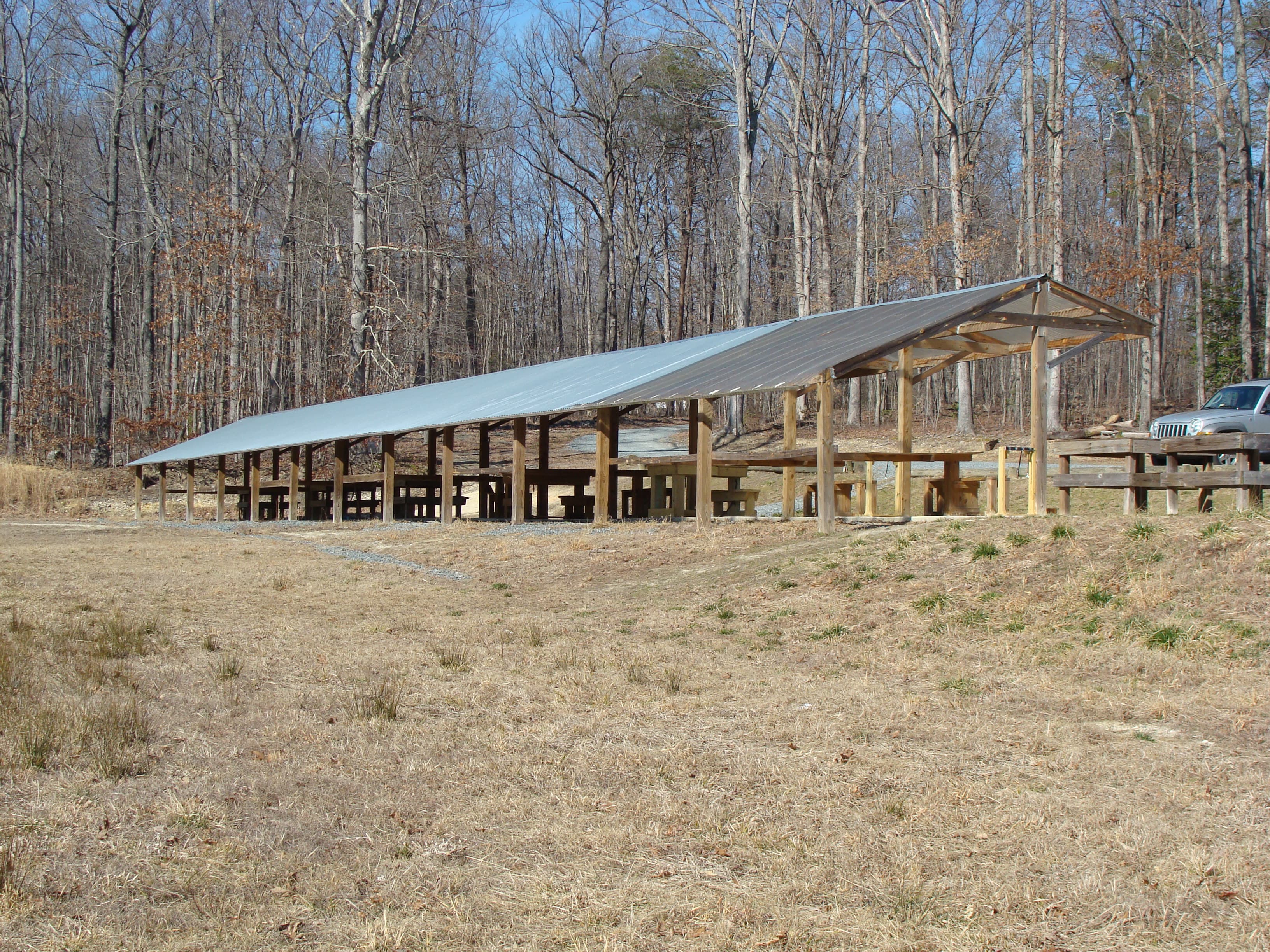 Rifle range used for firearms training courses and safety instruction