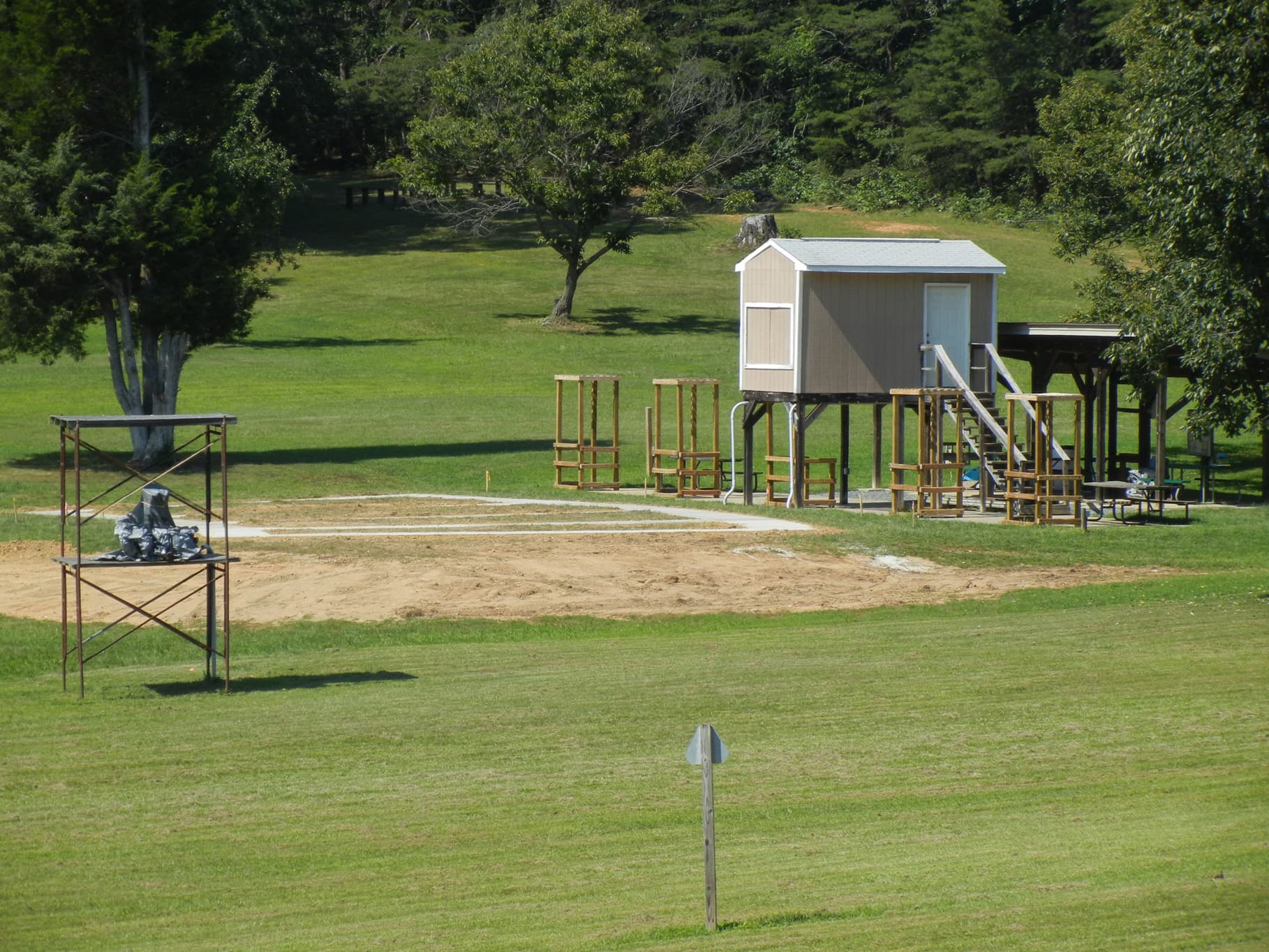 Shotgun range for hunter education and safety programs
