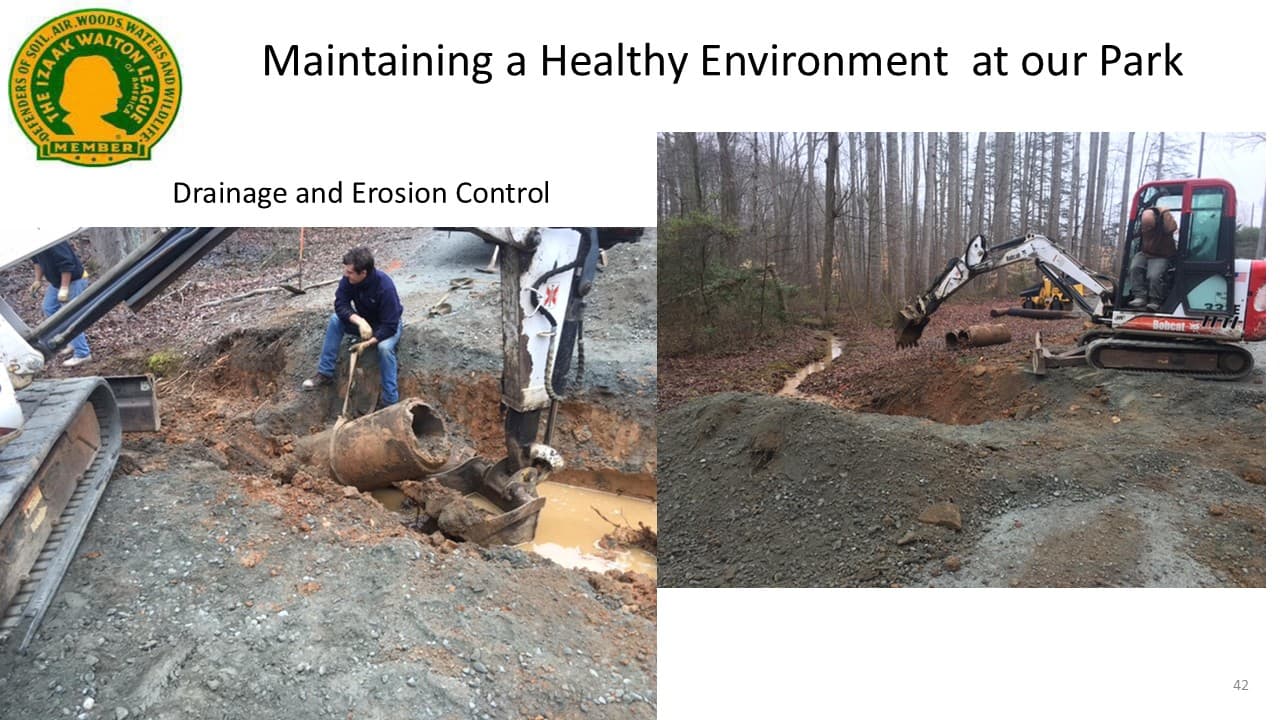 Property maintenance and improvements by dedicated volunteers